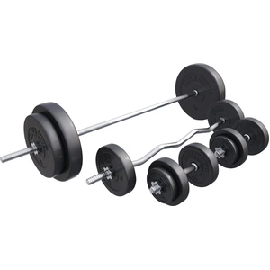 GORILLA SPORTS Langhantel Hantelset Kunststoff 100 kg günstig