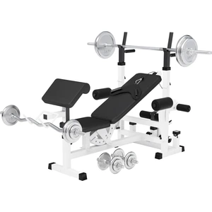 GORILLA SPORTS® Kraftstation - Multifunktion Hantelbank mit 108 kg Han...