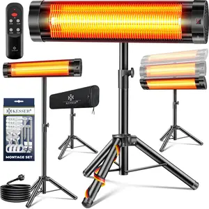 KESSER® Infrarotstrahler Heizstrahler Terrassenstrahler 2500W mit Fern... günstig