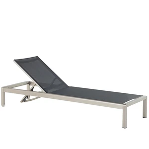 Beliani Gartenmöbel Aluminium Sonnenliege - Modernes Sonnenbett FOSSAT... günstig