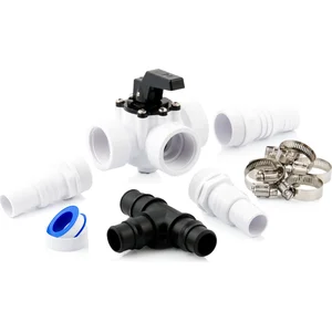 Zelsius Pool Bypass Set 12-teilig | Universal Ventil für Wärmepumpe Po... günstig