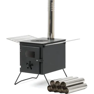 CampFeuer Zeltofen | 54,5 x 38,5 x 259,5 cm | Zeltheizung Camping, Zel... günstig