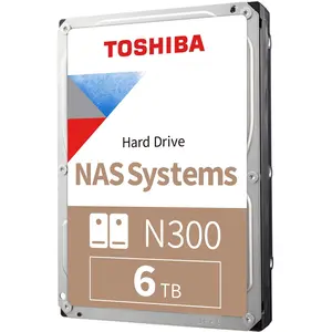 Toshiba N300, 6 TB, 7200 RPM, 512 MB, 3.5", Serial ATA III
