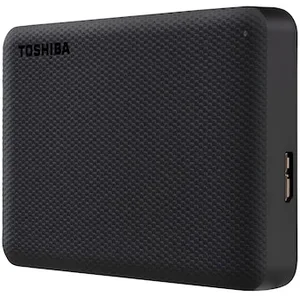Toshiba Canvio Advance, 4 TB, 2.5", 2.0/3.2 Gen 1 (3.1 Gen 1), Schwarz