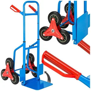 tectake Sackkarre Treppenkarre bis 200kg - Sternförmige Räder für mühe... günstig
