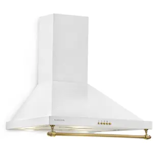KLARSTEIN Montblanc 60 Dunstabzugshaube 610m³/h 165W 2x1,5W LED Reling...