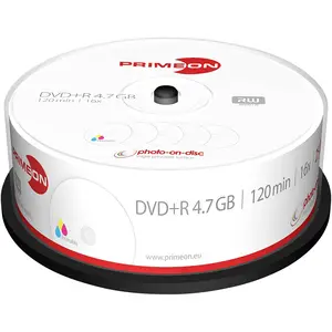 Primeon DVD+R 4.7GB 25er Spindel (25x), Optischer Datenträger günstig