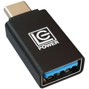 LC-Power USB A USB C (USB-A, 3.20 cm), Data + Video Adapter, Schwarz günstig