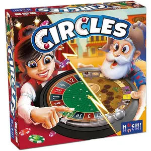 Huch 882134 - Circles - Brettspiel, für 2-5 Spieler, ab 7 Jahren (Deutsch, 2 - 5 Spieler)