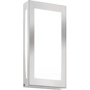 LED-Wandleuchte Aqua Rain Mini mit BWM, edelstahl