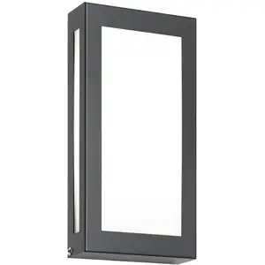 LED-Außenwandleuchte Aqua Rain Mini, anthrazit