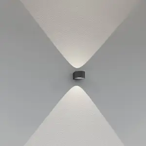 LED-Außenwandleuchte CMD 9029 mit Glaslinsen