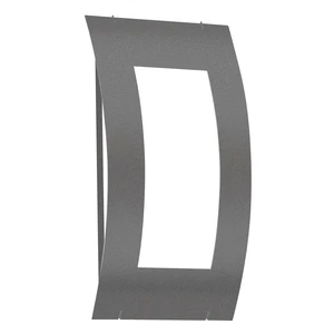 CMD Außenleuchte Aqua Quadrat Wandleuchte anthrazit 72