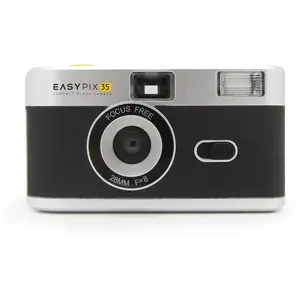 Analoge Kamera Easypix 35 Analogue reuseable 35mm Schwarz 118 x 66 x 42 mm