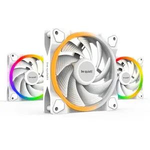 be quiet! LIGHT WINGS WHITE 120mm PWM high-speed | 3er-Pack Gehäuselüf...