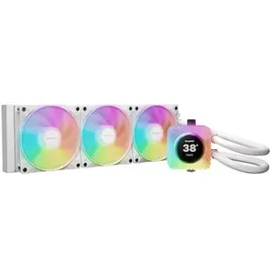 be quiet! LIGHT LOOP IO LCD 360mm White | AiO-Wasserkühlung
