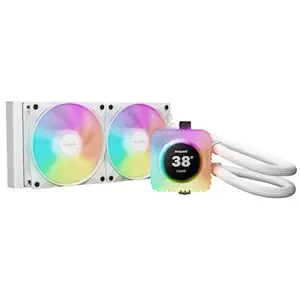 be quiet! LIGHT LOOP IO LCD 240mm White | AiO-Wasserkühlung