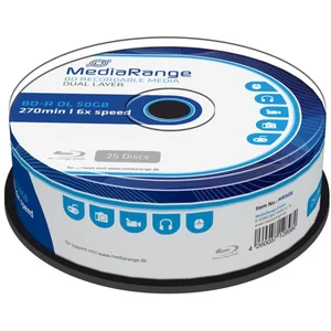 Mediarange Blu-ray-Rohling 25 Mediarange Rohlinge Blu-ray BD-R Dual La... günstig