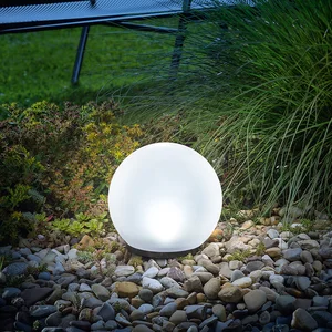 esotec Solarkugel für den Garten  =20cm 7 Farben 6500K wetterfest outd...