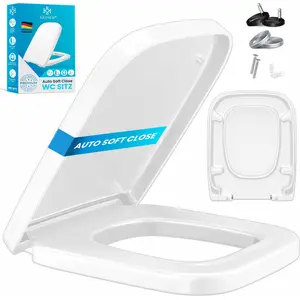 KESSER® WC Sitz Toilettendeckel Duroplast, Absenkautomatik & Softclose... günstig