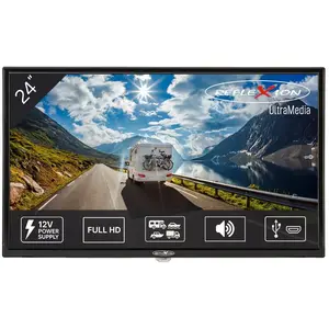 Reflexion LED2425, 61 cm (24"), 1920 x 1080 Pixel, Full HD, LED, DVB-C, DVB-S, DVB-T, Schwarz