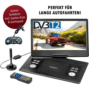 Reflexion DVD1424 Portabler DVD-Player (DVB-T2 HD Tuner, integrierter ... günstig