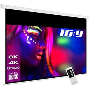 eSmart Professional MIMOTO Tageslicht Motor Leinwand grau 233,6 cm 92 ... günstig