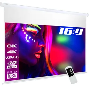 eSmart Professional MIMOTO Akustik Motor Leinwand 233,6 cm 92 Zoll günstig