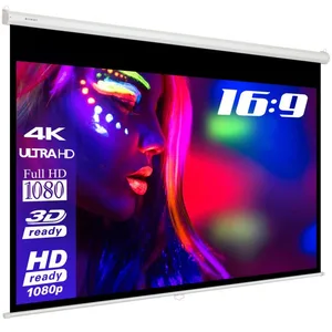 eSmart Economy EXR Rollo Leinwand 160 cm 63 Zoll günstig