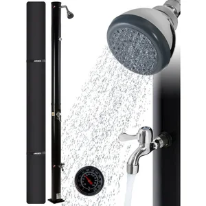 Arebos Solardusche 20 L Solar-Gartendusche mit Thermometer & Fußdusche... günstig