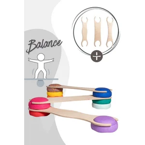 tiSsi® Spielcenter Balance Board Set für Stapelsteine