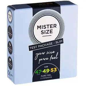Mister Size 47/49/53 Kondome 3 Einheiten One Size günstig