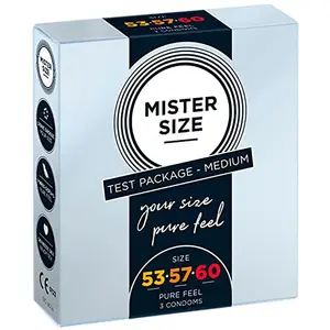 Mister Size Pure Feel Kondome 3 Einheiten One Size günstig