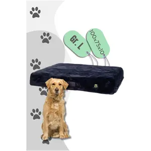 Maelson MemoFluff 100 charcoal orthopädisches Hundebett (MF 8110) (Hund), Hundebett + Katzenbett günstig