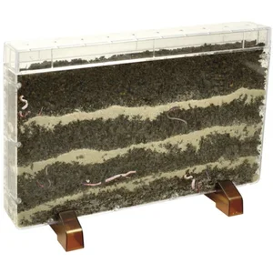 EDUPLAY Spielzeug-Gartenset Wurzelhaus / Wurmhaus 30 x 19 x 4 cm, (0-t...