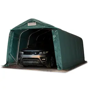 INTENT24 Garagenzelt Carport 3,3 x 7,2 m in grün Unterstand Lagerzelt ... günstig