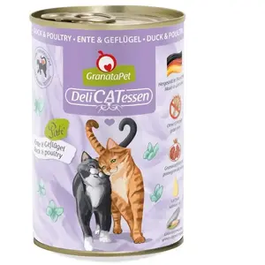 Fox4pets Granatapet Delicatessen Nassfutter Für Katzen Mit Ente Und Ge...