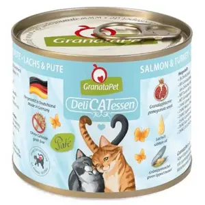 Fox4pets Granatapet Delicatessen Nassfutter Für Katzen Mit Lachs Und P...