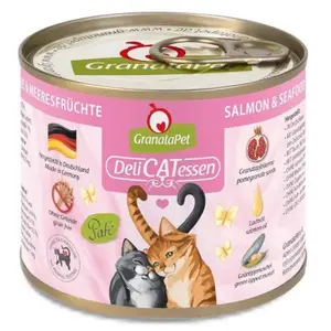 Fox4pets Granatapet Delicatessen Nassfutter Für Katzen Mit Lachs Und M...