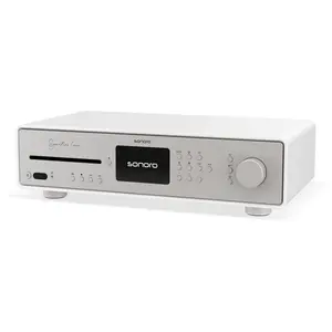 SO-10300-100-MWS MAESTRO Quantum weiß-silber Netzwerk-HiFi-Receiver
