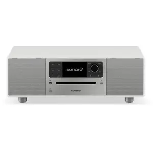 Kompaktanlage PRESTIGE SO-3310-200-WH weiß hochglanz - silber