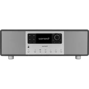 Sonoro DAB+ Radio PRIMUS graphit (matt) silber günstig