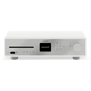 HiFi-CD-Receiver MAESTRO SO-10100-100 Weiß (matt) - Silber
