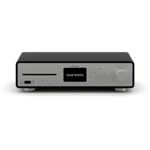 Sonoro Hi-Res Audio Internet-Receiver MAESTRO Quantum schwarz/hochglan...