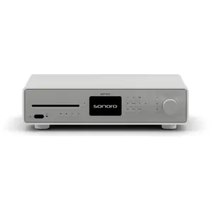 Hi-Res Audio Internet-Receiver MAESTRO Quantum weiß (matt) - silber