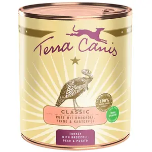 Terra Canis Klassisches Menü Pute Mit Brokkoli Birne Und Kartoffel Nas...
