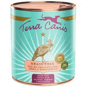 Terra Canis Getreidefreies Truthahnmenü Mit Sellerie Kürbis Und Brunne...