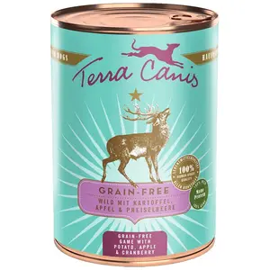 Terra Canis Getreidefreies Nassfutter Für Hunde Mit Hirschfleisch Kart...