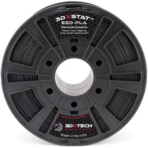 3D Xtech PLA2010750BK0 3DXSTAT Conductive ESD Filament PLA 1.75 mm 750 g Schwar (PLA, 1.75 mm, 750 g), 3D Filament, Schwarz günstig