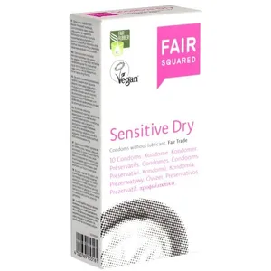 FAIR SQUARED Sensitive Dry Kondome 10 ct günstig